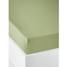 Plain Fitted Sheet for Children Pistachio