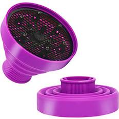 Purple Hair Styler Accessories LimbO Universal Collapsible Hair Dryer Diffuser