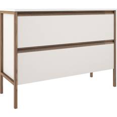 Hill Ceramic Tvättställsskåp Tone Beige Matt 120 cm med Handfat
