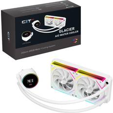 CiT Glacier 240mm All-in-One Liquid CPU Cooler 2x240mm