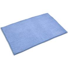 Blue Shaggy Noodle Bath Mat 50 x 80 cm