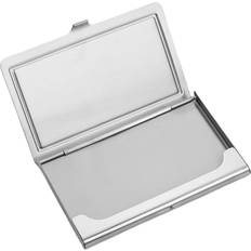 Cigarettfodral INF Elegant Cigarettfodral Fuktsäkert Etui Rostfritt Stål Silver