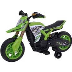 Electric Ride-on Bikes Evo 6V Kids Electric Ride-On Venom Rally Bike Green
