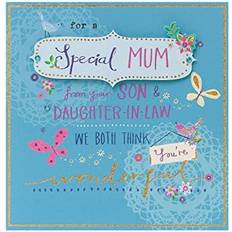 Blue Cards & Invitations UK Greetings Mother's Day Card Sparkle Design
