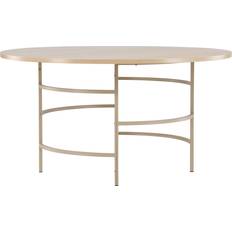 Venture Home Copenhagen 140 cm Rundt Hvidvasket Spisebord