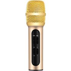 Karaoke Greenzech Gold Professional Karaoke Condenser Microphone Portable with ECHO Sound Card