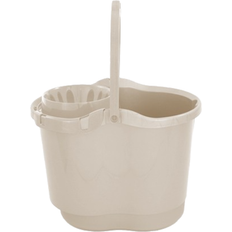 Cleaning Equipment & Cleaning Agents Plastic Mop Bucket Two Colour Variants Taupe