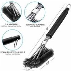 Cleaning Equipment Cyslmuk 3 in 1 Grill Brush Stainless Steel