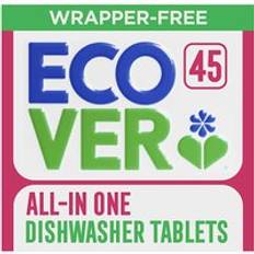 Ecover Wrapper Free All In One Dishwasher Tablets 45