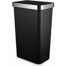 50 litre bin Tower 50 Litre Rectangular Sensor Bin Black