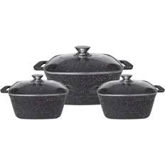 Cheffinger Köksset Fyrkantiga Kastruller Set