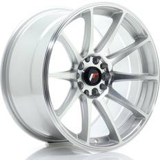 Japan Racing JR11 Silver Machined Face 9.5 x 18 5/112/114.3 ET30 CB72.6