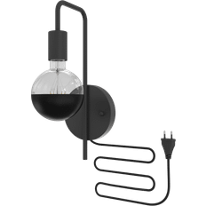 Calex Vägglampor Calex U-Line Vägglampa Svart Väggarmatur