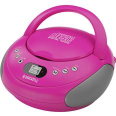CD250 Portable CD Player Boombox Pink