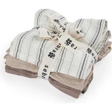 Sebra Stoffwindeln 3 Stk Cream Stripe Beige