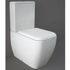 RAK Ceramics Metropolitan Rimless Close Coupled Toilet + Soft Close Seat