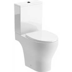 Toilets Signature Como Rimless Open Back Close Coupled Toilet