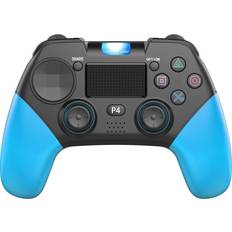 Game Controllers Greenzech Blue Wireless Gamepad for Slim Game Console