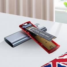 Melitt M.2 SSD Case USB 3.1 Gen2 for M2 NVMe SSD