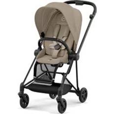 Cybex Pushchairs Cybex Mios Pushchair Matt Black Cozy Beige