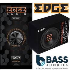 Edge Edge EDBX12ADSP-E3 1200W 12 Inch Amplified Car Sub Bass Box