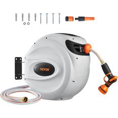 Garden & Outdoor Environment VEVOR Retractable Hose Reel 130 Garden Water 131ft