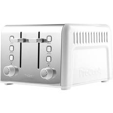 Toasters White White 4 Slice Toaster Electricals