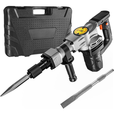 Demolition Hammers VEVOR 1400W 2 Chisel Bit 2900 BPM 2pcs