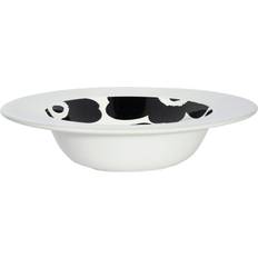 Marimekko Dishes Marimekko Unikko Syvä Lautanen Deep 20 cm Noir Grès Soup Plate