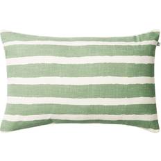 Chhatwal & Jonsson Block Stripe Kuddfodral Sage Off White 40x60 Kuddöverdrag
