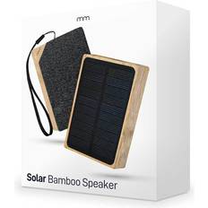 Udendørshøjtalere MikaMax Solar Bamboo Speaker