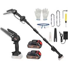 iMounTEK 2-in-1 Cordless Pole Saw and Mini Chainsaw Set