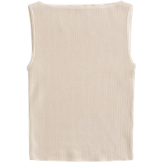 Abercrombie & Fitch Ottoman Slash Top Beige