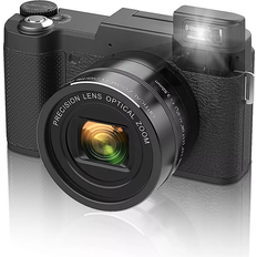 4K 48MP Digital Camera Auto Focus Compact 3.0 Inch IPS Screen