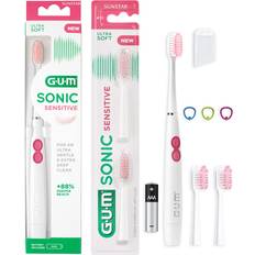 Electric Toothbrushes & Irrigators GUM Sonic Sensitive Battery Powered Electric Toothbrush