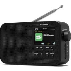 Radios Azatom Aspire G2 Black DAB DAB+ FM Portable Radio