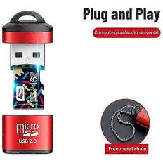 Memory Card Readers Kikidex Usb Sd/tf Card Reader Usb 2.0 Mini Mobile Phone