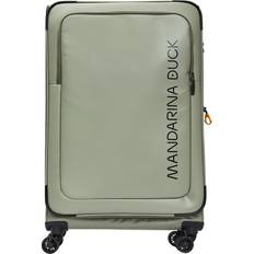 Mandarina Duck Eco Coated Spinner 4 Wheels Greygreen