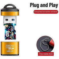 Memory Card Readers Kikidex Usb Sd/tf Card Reader Usb 2.0 Mini Mobile Phone