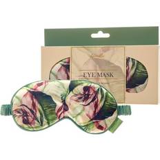 Danielle Creations Cream Botanical Palm Satin Eye Mask