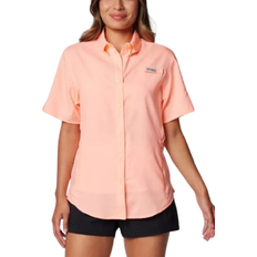 Columbia Tamiami II Short-Sleeve Shirt - Tiki Pink/Orange