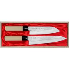 Satake Satake Magaroku Saku Messerset Koch 21 cm + Santoku 17 cm