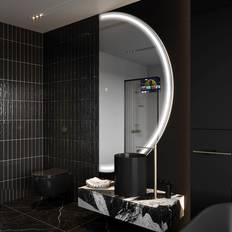 Artforma LED Illuminated Semi-Circular Mirorr SMART A223