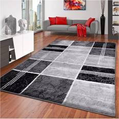 Shaggy Rugs UK Modern Large Area 80x150 cm Black