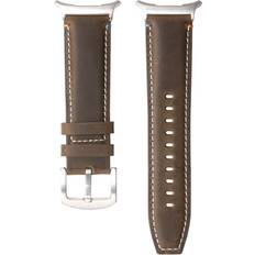 CaseOnline Lær Klokkereim Samsung Galaxy Watch Ultra 47mm Sagebrush