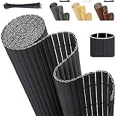 PVC Sichtschutzmatte 90x500 cm Doppelte Verstärkung