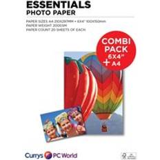A4 100 x 150 mm Photo Paper Combi Pack 40 Sheets