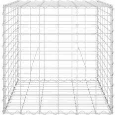 Pots, Plants & Cultivation Freeport Park Clauson Metal Raised Flower Bed 60cm H x 60cm W x 60cm D 60x60x60cm