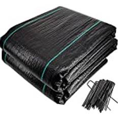 Mulchingduk 50 st Ogräspluggar 2 m x 25 m
