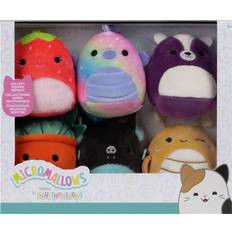 Squishmallows Micromallows 6 Pakke S2 Greer Sloan Emerald Oz Scarlet Aldous